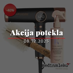 1. ADVENTNI TEDEN -  mDryer Shine paket - profesionalni sušilec, Ibiza hair blond krtača, Kérastase - Gloss Absolu Anti-Frizz Glaze Milk - AKCIJA POTEKLA