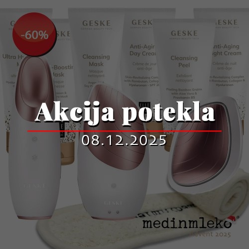 1. ADVENTNI TEDEN - Mega Paket Geske Glow - Starlight - Warm & cool eye energizer; Sonic warm & cool mask, Sonic thermo facial brush 6in1 - AKCIJA POTEKLA