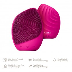 Geske - Sonic facial brush 5 v 1 - Magenta - Sonična ščetka za obraz