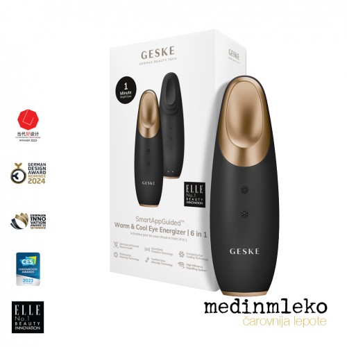 Geske - Warm & cool eye energizer 6 v 1 - Grey - Grelno hladilni masažer oči Geske - Warm & cool eye energizer 6 v 1 - Grey - Grelno hladilni masažer oči