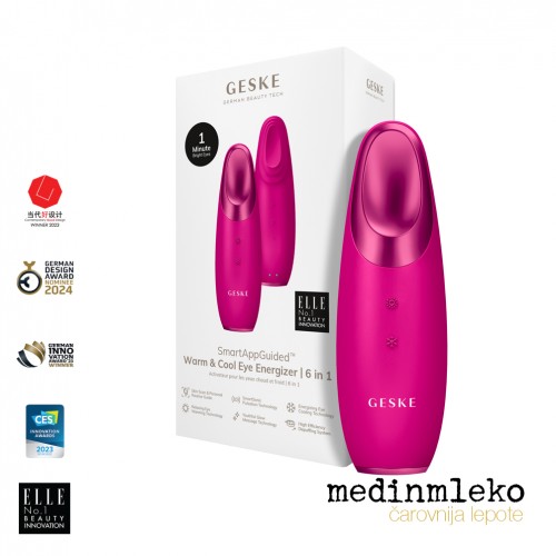 Geske - Warm & cool eye energizer 6 v 1 - Magenta - Grelno hladilni masažer oči Geske - Warm & cool eye energizer 6 v 1 - Magenta - Grelno hladilni masažer oči