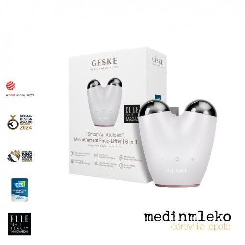Geske - Microcurrent face-lifter 6 v 1 - Starlight - Naprava za lifting obraza z mikrotokom Geske - Microcurrent face-lifter 6 v 1 - Starlight - Naprava za lifting obraza z mikrotokom