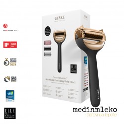 Geske - Microneedle face & body roller 9 v 1 - Grey - Sonični valjček z mikroiglicami za obraz in telo Geske - Microneedle face & body roller 9 v 1 - Grey - Sonični valjček z mikroiglicami za obraz in telo