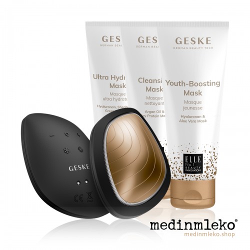 Izdelek tedna - Paket Geske Mask - Grey - Sonic Warm and Cool mask, Ultra-Hydrating Mask, Cleansing Mask in Youth-Boosting Mask Izdelek tedna - Paket Geske Mask - Grey - Sonic Warm and Cool mask, Ultra-Hydrating Mask, Cleansing Mask in Youth-Boosting Mask