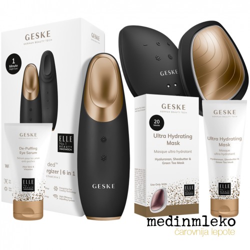 Paket Geske Glow - Grey - Warm & cool eye energizer; Sonic warm & cool mask, De-puffing eye serum; Youth-boosting mask Paket Geske Glow - Grey - Warm & cool eye energizer; Sonic warm & cool mask, De-puffing eye serum; Youth-boosting mask