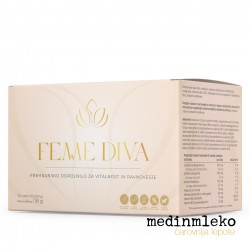 FEMME DIVA - Prehransko dopolnilo za vitalnost in ravnovesje + DARILO Gladiator T Boost - prehransko dopolnilo za moške FEMME DIVA - Prehransko dopolnilo za vitalnost in ravnovesje + DARILO Gladiator T Boost - prehransko dopolnilo za moške