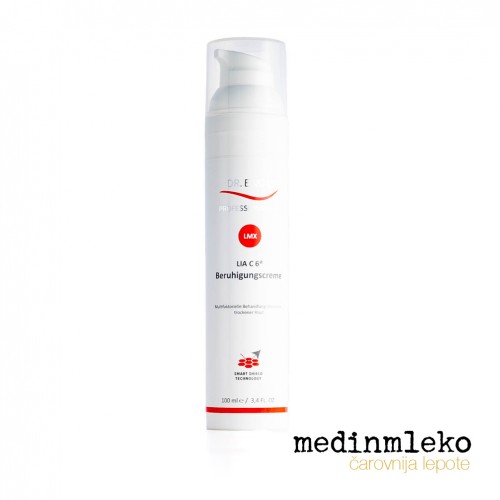 Dr. E. Voss - LMX LIA C 6® Soothing cream - pomirjevalna krema brez dišav za občutljivo in razdraženo kožo - 100ml Dr. E. Voss - LMX LIA C 6® Soothing cream - pomirjevalna krema brez dišav za občutljivo in razdraženo kožo - 100ml