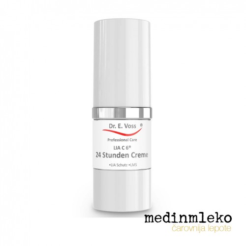 Dr. E. Voss - LIA C 6® 24 hour cream - 24-urna krema za mlado in ne suho kožo - 15ml Dr. E. Voss - LIA C 6® 24 hour cream - 24-urna krema za mlado in ne suho kožo - 15ml