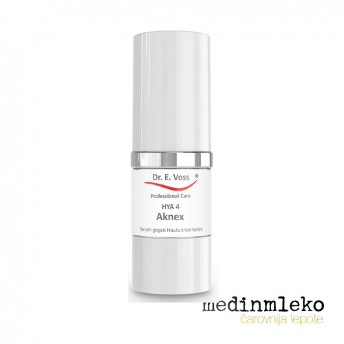 Dr. E. Voss - HYA 4 Aknex - gel za nego mastne in k vnetju nagnjene kože - 15 ml Dr. E. Voss - HYA 4 Aknex - gel za nego mastne in k vnetju nagnjene kože - 15 ml