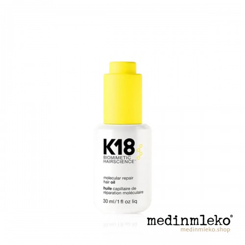 K18 Molecular Repair Hair Oil 10 ml - Lahkotno obnovitveno olje za vse vrste las K18 Molecular Repair Hair Oil 10 ml - Lahkotno obnovitveno olje za vse vrste las