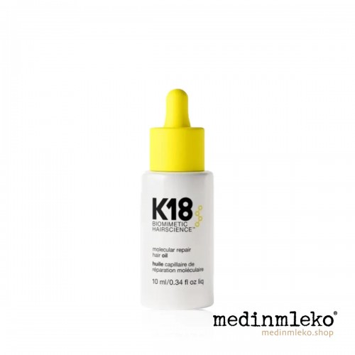 K18 Molecular Repair Hair Oil 10 ml - Lahkotno obnovitveno olje za vse vrste las K18 Molecular Repair Hair Oil 10 ml - Lahkotno obnovitveno olje za vse vrste las
