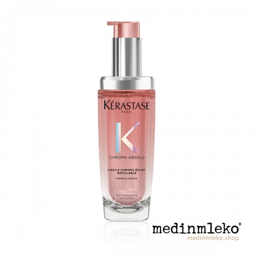 Kérastase - Chroma Absolu L'huile Chroma Éclat 75ml - Olje za sijaj barvanih las Kérastase - Chroma Absolu L'huile Chroma Éclat 75ml - Olje za sijaj barvanih las
