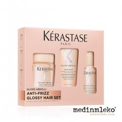 Kérastase Gloss Absolu Travel Size Set - Potovalni set za sijaj in mehkobo las Kérastase Gloss Absolu Travel Size Set - Potovalni set za sijaj in mehkobo las