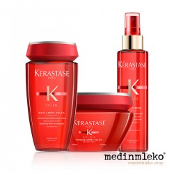Medinmleko - Paket Kerastase Soleil za popolno zaščito las + DARILO torba za na plažo