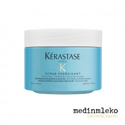 Kérastase - Fusio Scrub Energisant modri čistilni piling za mastno lasišče Kérastase - Fusio Scrub Energisant modri čistilni piling za mastno lasišče