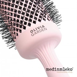Olivia Garden Expert Blowout Speed XL 55mm Pastell Pink - Profesionalna krtača za oblikovanje las