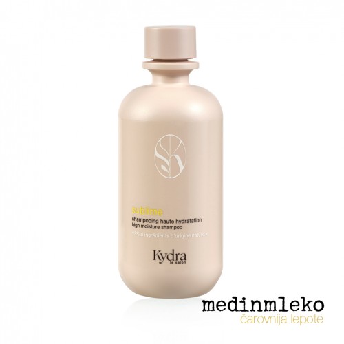 Kydra le salon - Sublime - High Moisture shampoo - vlažilni šampon za suhe lase Kydra le salon - Sublime - High Moisture shampoo - vlažilni šampon za suhe lase