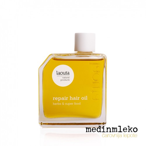 Laouta - Repair Hair Oil 100ml – Obnovitveno olje za lase brez silikonov Laouta - Repair Hair Oil 100ml – Obnovitveno olje za lase brez silikonov