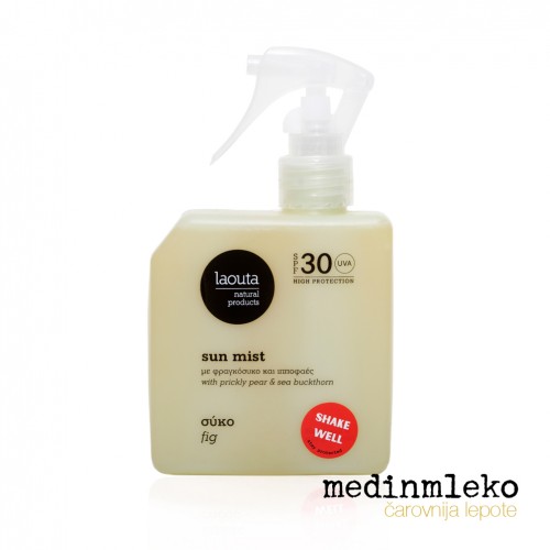 Laouta - Sun Mist Fig 200ml – Zaščitna meglica SPF 30 z vonjem fige Laouta - Sun Mist Fig 200ml – Zaščitna meglica SPF 30 z vonjem fige