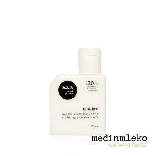 Laouta - Sun Lite 50ml – Zaščitno sončno mleko za obraz SPF 30 Laouta - Sun Lite 50ml – Zaščitno sončno mleko za obraz SPF 30