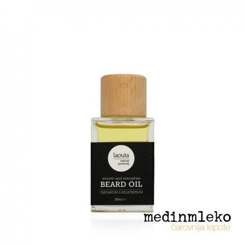 Laouta - Beard Oil 30ml – Hranilno negovalno olje za brado Laouta - Beard Oil 30ml – Hranilno negovalno olje za brado