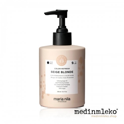 Maria Nila - Colour Refresh Beige Blonde 9.23 300ml - Barvna maska za osvežitev barve Maria Nila - Colour Refresh Beige Blonde 9.23 300ml - Barvna maska za osvežitev barve