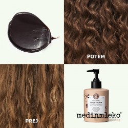 Maria Nila - Colour Refresh Beige Brown 7.23 300ml - Barvna maska za osvežitev barve Maria Nila - Colour Refresh Beige Brown 7.23 300ml - Barvna maska za osvežitev barve