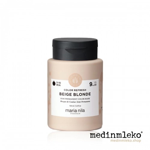 Maria Nila - Colour Refresh Beige Blonde 9.23 100ml - Barvna maska za osvežitev barve Maria Nila - Colour Refresh Beige Blonde 9.23 100ml - Barvna maska za osvežitev barve