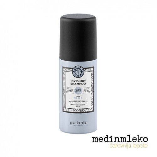 Maria Nila - Invisidry suhi šampon v spreju, za temne lase - mini
