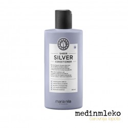 Maria Nila - Sheer Silver balzam z vijoličnimi pigmenti za svetlolaske Maria Nila - Sheer Silver balzam z vijoličnimi pigmenti za svetlolaske