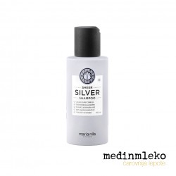 Maria Nila - Sheer Silver šampon z vijoličnimi pigmenti za svetlolaske - mini Maria Nila - Sheer Silver šampon z vijoličnimi pigmenti za svetlolaske - mini
