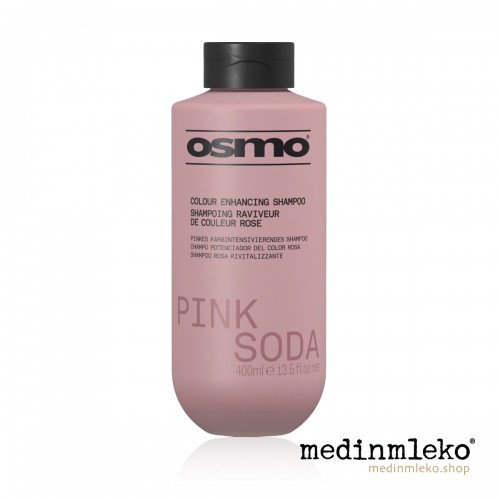Osmo - Pink Soda Colour Enhancing Shampoo 400ml - Šampon z začasnimi rožnatimi pigmenti