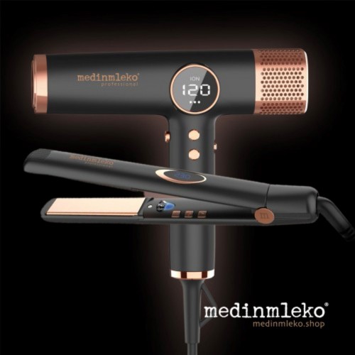 medinmleko - mPaket mDryer ONE profesionalni sušilec za lase in mStyler ONE profesionalni likalnik za lase