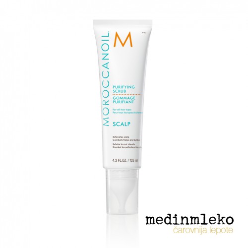 Moroccanoil - Scalp Purifying Scrub - piling za lasišče 125 ml  Moroccanoil - Scalp Purifying Scrub - piling za lasišče 125 ml