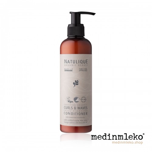 Natulique Curls & Waves Conditioner 250ml - Balzam za kodraste in valovite lase