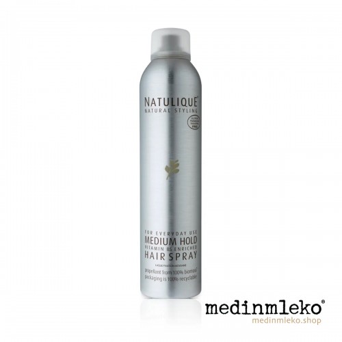 Natulique Medium Hold Hairspray 300ml - Lak za lase za srednje močno obstojnost