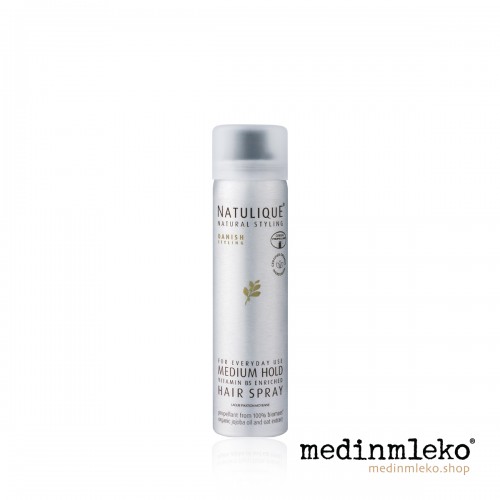Natulique Medium Hold Hairspray 75ml - Lak za lase za srednje močno obstojnost