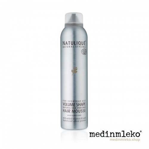 Natulique Volume Shape Hair Mousse 250ml - Pena za volumen in oblikovanje las