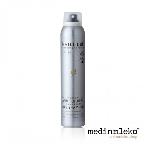 Natulique Anti-Pollutive Dry Shampoo 200ml - Suhi šampon za zaščito pred onesnaženjem iz okolja