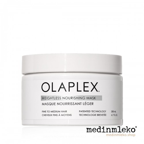 Olaplex Weightless Nourishing Mask 200ml - Hranljiva maska za tanke do srednje debele lase Olaplex Weightless Nourishing Mask 200ml - Hranljiva maska za tanke do srednje debele lase