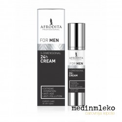 Afrodita Professional - FOR MEN Professional 24h krema za moške Afrodita Professional - FOR MEN Professional 24h krema za moške