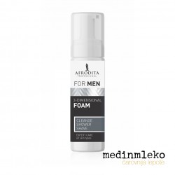 Afrodita Professional - FOR MEN Professional 3-dimenzionalni pena za britje Afrodita Professional - FOR MEN Professional 3-dimenzionalni pena za britje
