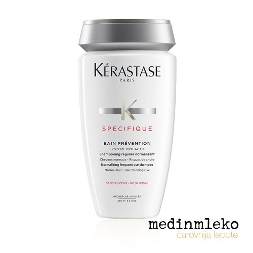 Kérastase - Specifique Bain Prévention kopel za normalne lase in lase nagnjene k tanjšanju Kérastase - Specifique Bain Prévention kopel za normalne lase in lase nagnjene k tanjšanju