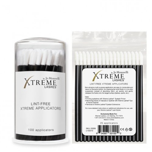 Xtreme Lashes - Palčke za čiščenje oči brez nitk - 100 kosov Xtreme Lashes - Palčke za čiščenje oči brez nitk - 100 kosov